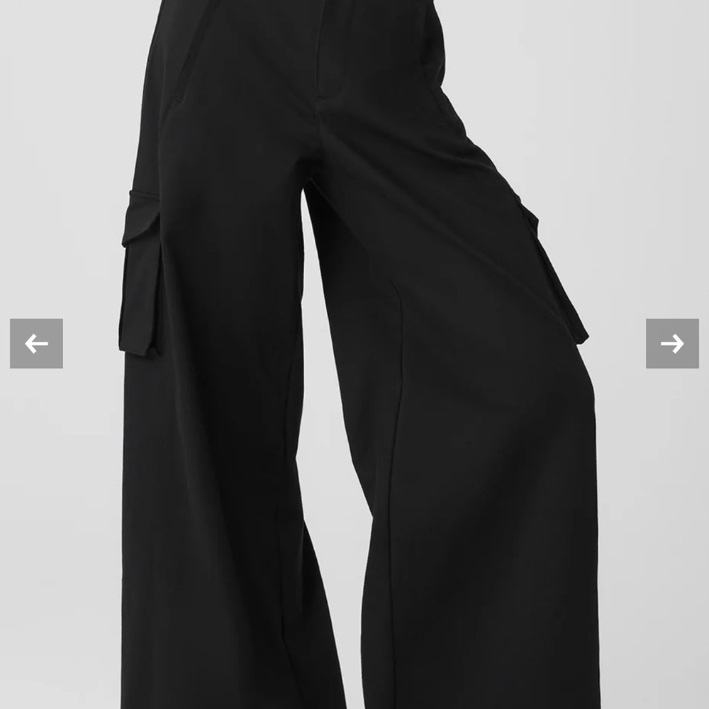 ALO Show Off Cargo Wide Leg Trouser (Regular)